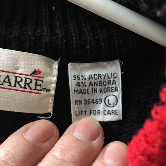 Adell Barre Vintage Cats playing with yarn sweater - Picture 6 of 10